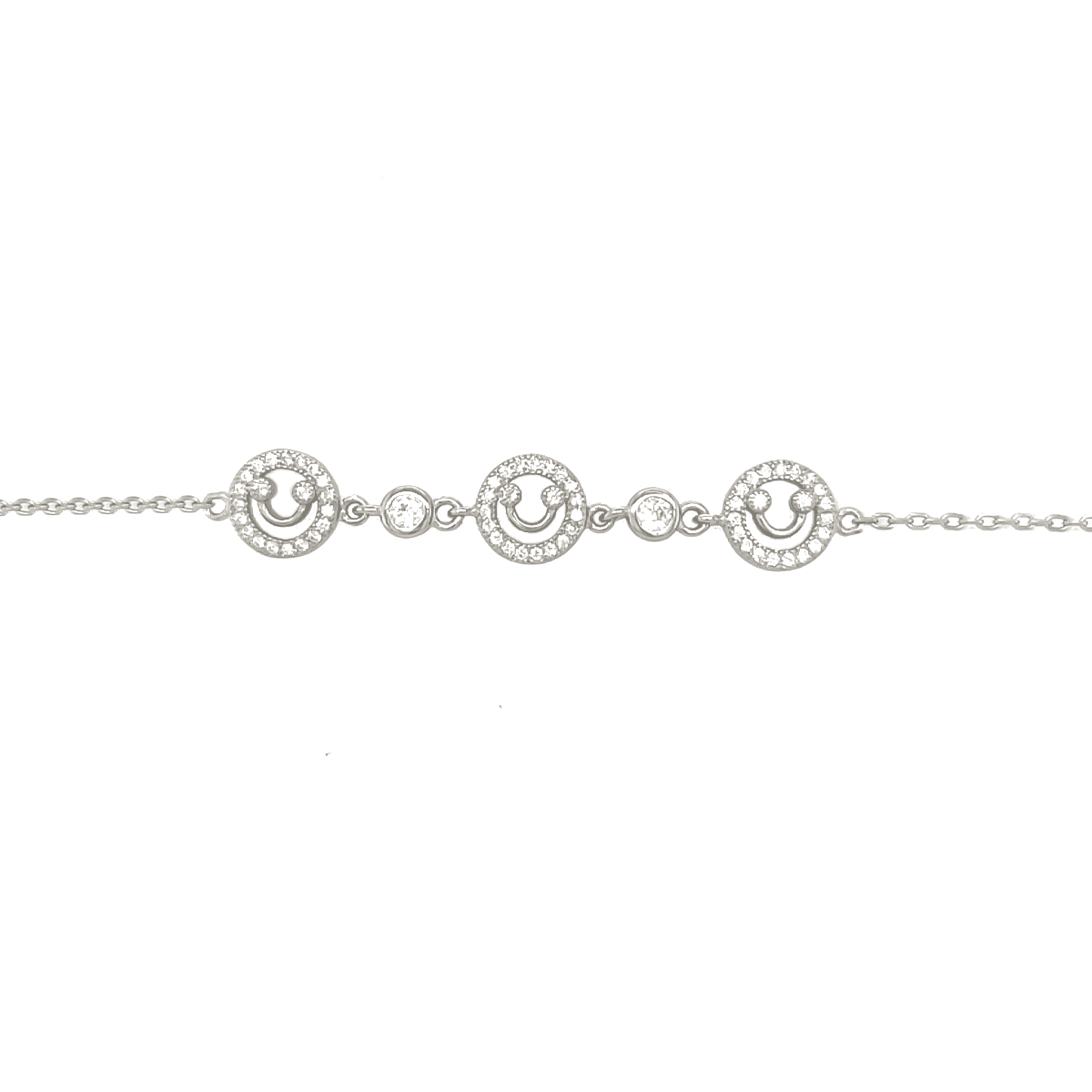 Asfour 925 Sterling Silver Bracelet, Silver