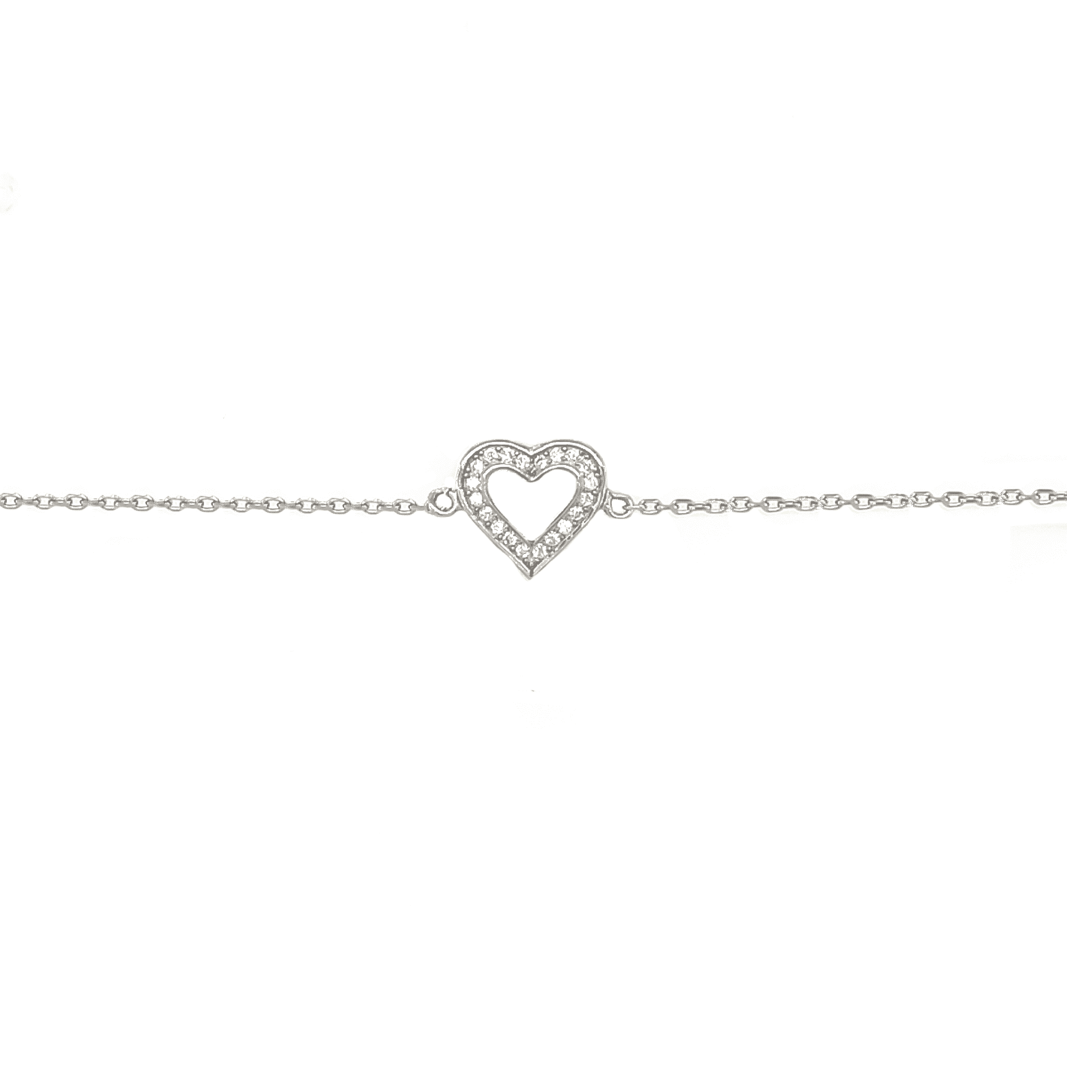 Asfour 925 Sterling Silver Bracelet, Silver