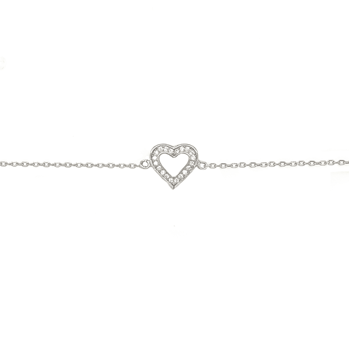 Asfour 925 Sterling Silver Bracelet, Silver