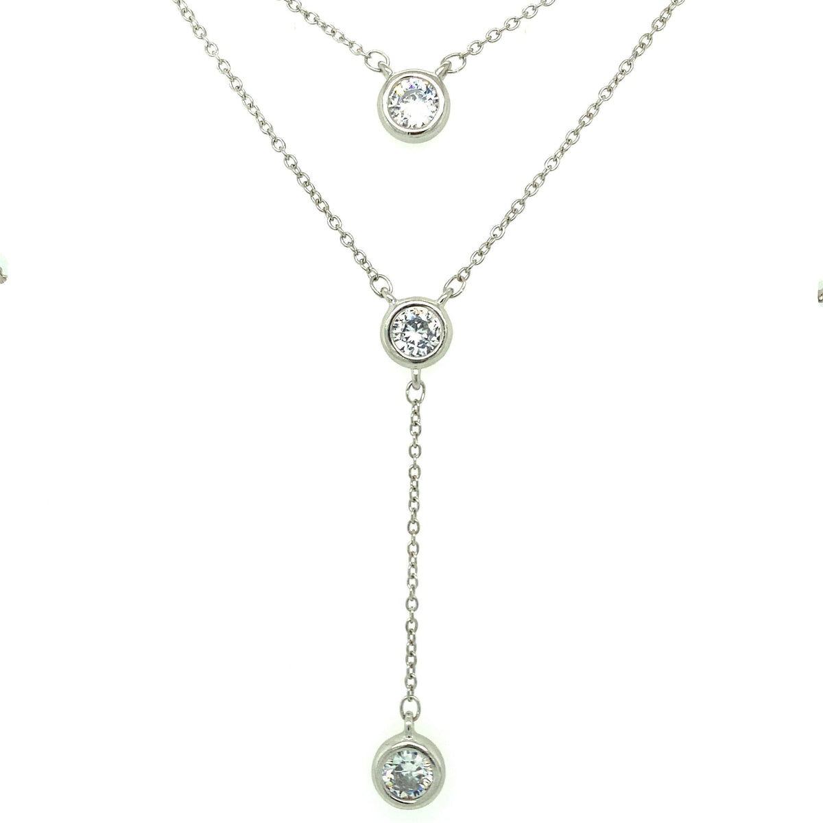 Asfour-Crystal-accessories-Necklace-n1633-925-Sterling-Silver