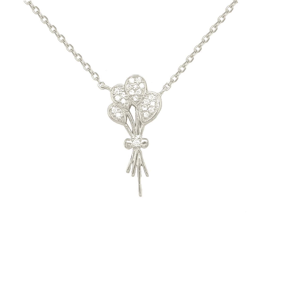 Asfour 925 Sterling Silver Necklace - NR0161