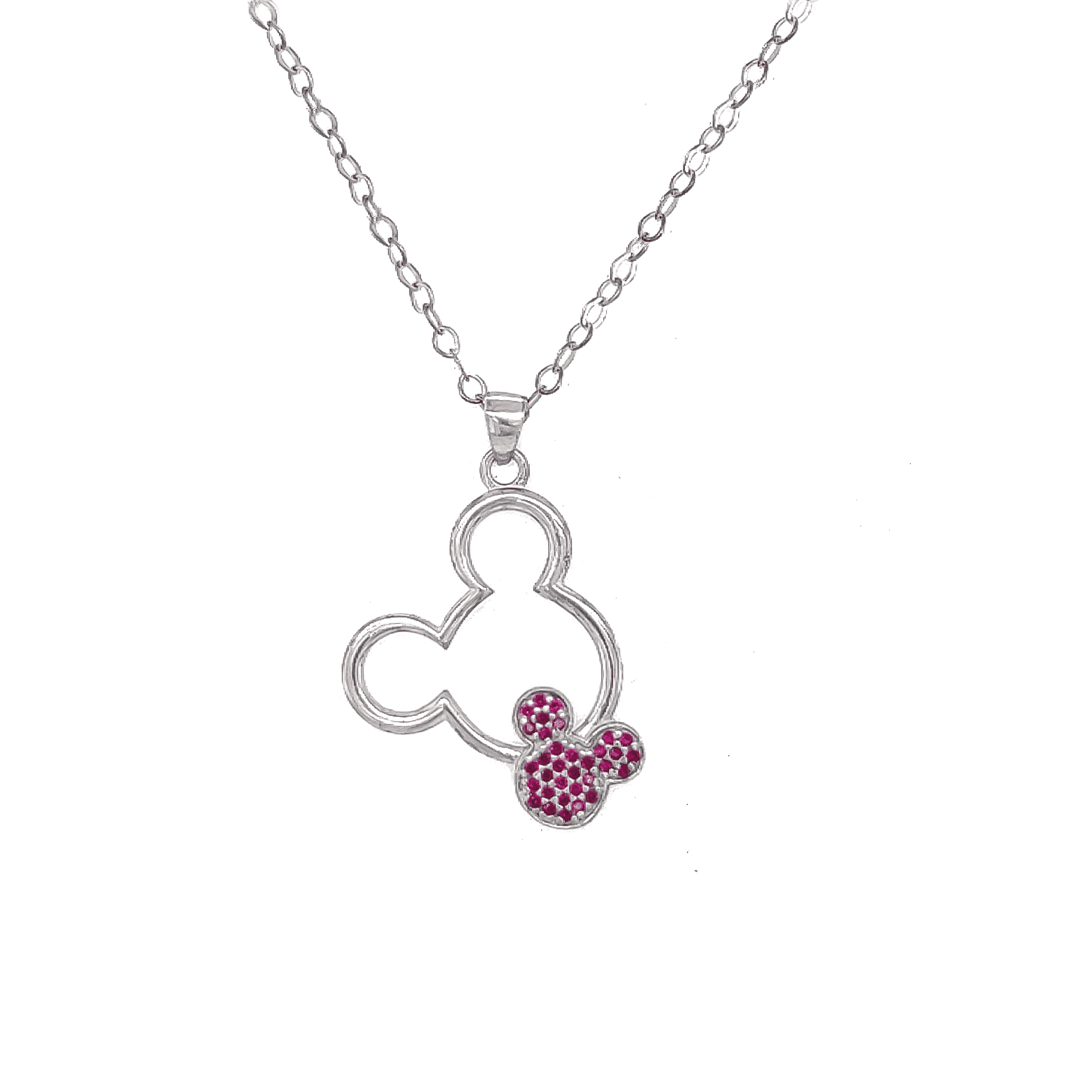 Asfour 925 Sterling Silver Necklace - NR0166-R