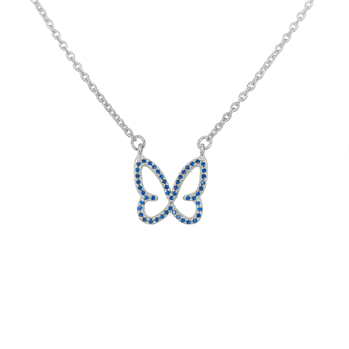 Asfour 925 Sterling Silver Necklace - NR0168-B