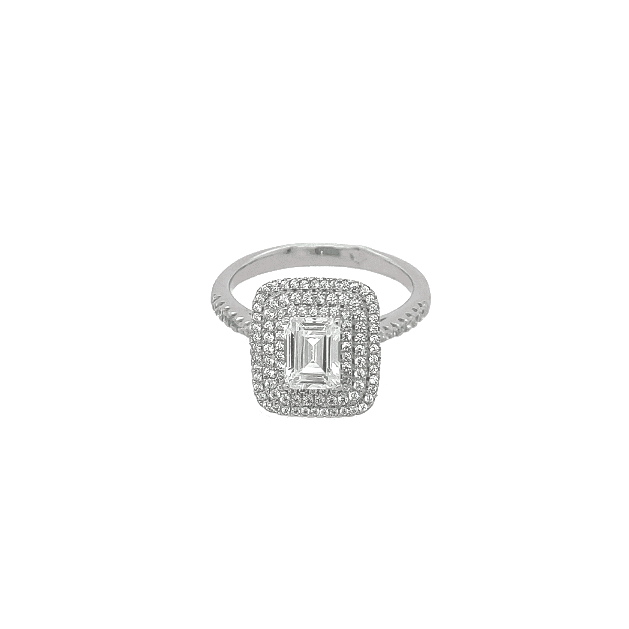 Asfour 925 Sterling Silver Ring - RR0159-W-8