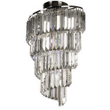 Tiara Ceiling Lamp 8 Bulbs - Chrome