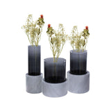 TIARA Set of 3 Modern Marble Vases