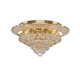 Empire Ceiling Lamp - 10 Bulbs - Gold