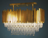 Ceiling Lamp  Gold Drop Tr - 10 Bulb