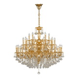 Asfour-Crystal-Lighting-Brass-Collection-Brass-Chandelier-35-Bulbs-Gold
