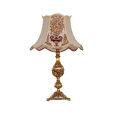Asfour Crystal BrassTable Lamp Gold Ox. Without Crystal