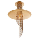 Asfour Crystal Ceiling Lamb - Gold - Asfour Crystal