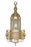 Chandelier S.Zaib Di 60cm Gold Without Crystal - 10 Bulb