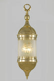 Pendant S.Zaib 25*105 Gold Without Crystal - 4 Bulb