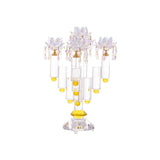 Crystal Candlestick - AB x Gold - Asfour Crystal