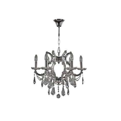 TIARA - 6 Bulbs - Chandelier - Chrome