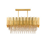 Tiara Ceiling Lamp - 6 Bulbs - Matte Gold