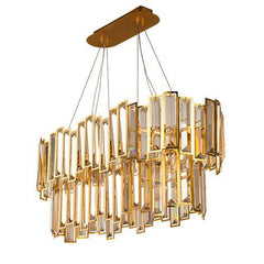 TIARA - 8 Bulbs - Gold Matt