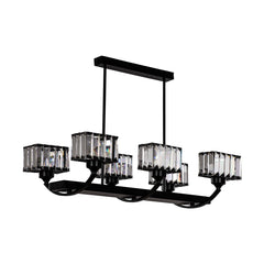 Asfour-Crystal-Lighting-TIARA-Ceiling-Lamp-6-Bulbs-Black19