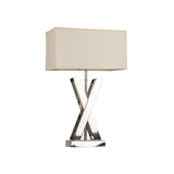Modern Table Lamp Chrome (With Shade)