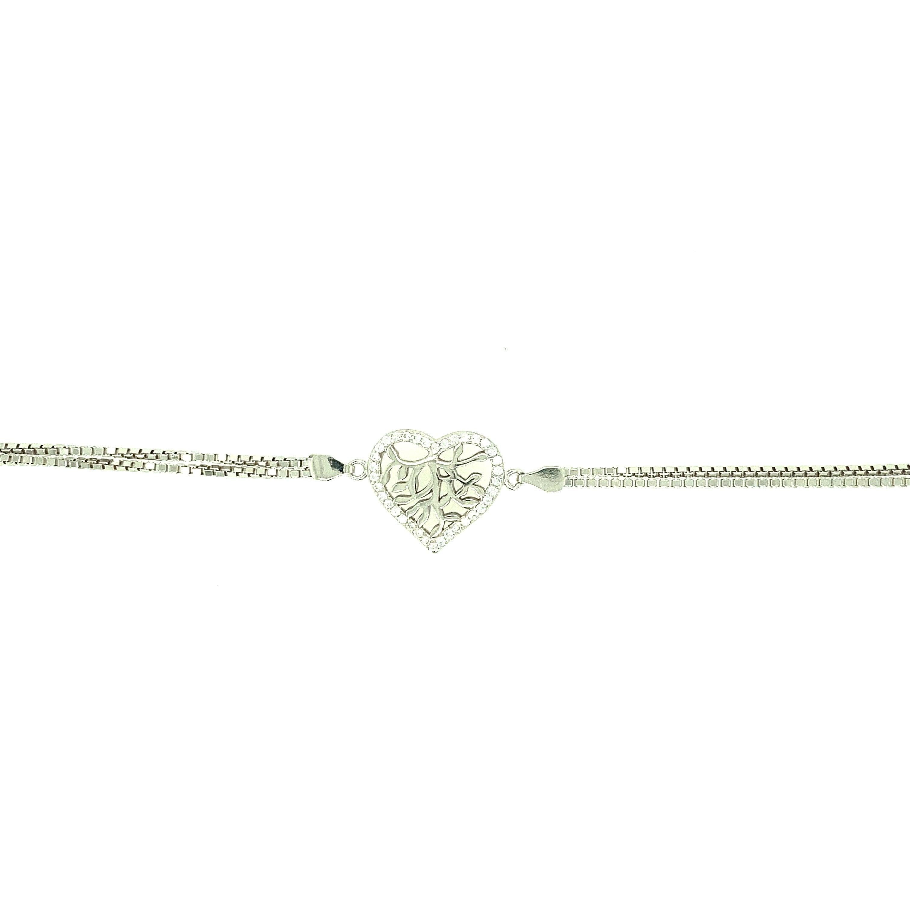 Bracelet B1610 - 925 Sterling Silver - Asfour Crystal