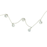 Asfour-Crystal-Sterling-Silver-925-Five-Cloves-Bracelet-Silver