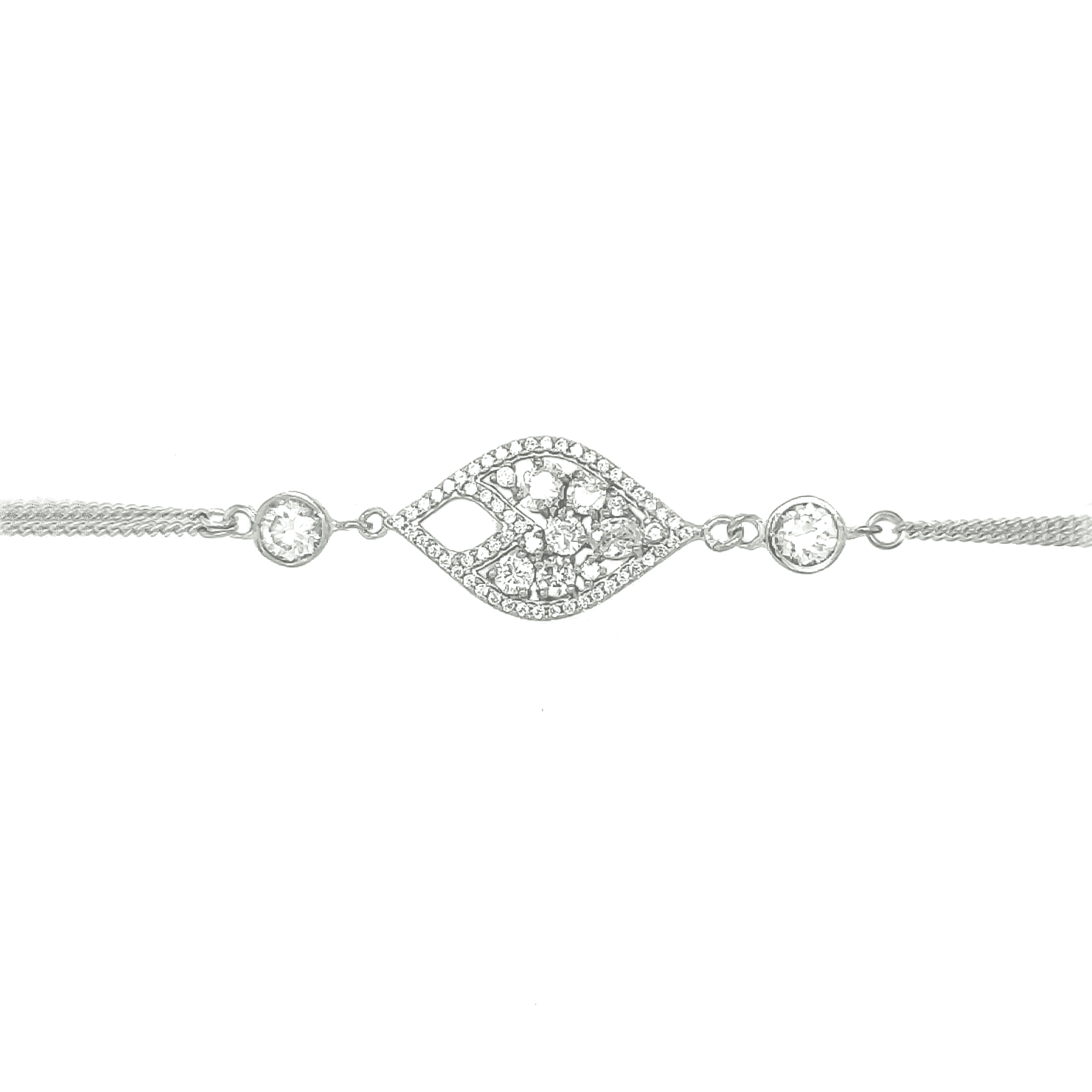Asfour 925 Sterling Silver Bracelet - BR0218