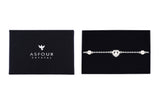 Asfour Chain Bracelet With Decorative Heart Design In 925 Sterling Silver BR0501