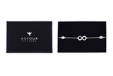 Asfour Chain Bracelet With Infinity Design In 925 Sterling Silver BR0502