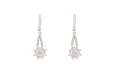 Asfour Clips Earrings With Art Deco Design