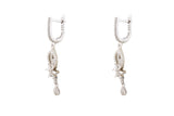 Asfour Drop Earrings With Art Deco Design