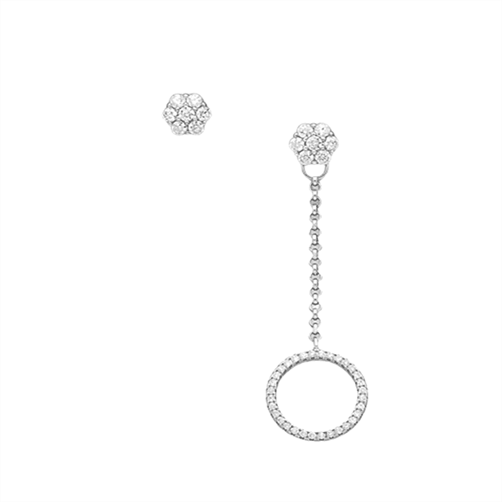 Asfour 925 Sterling Silver Earring - ET0088