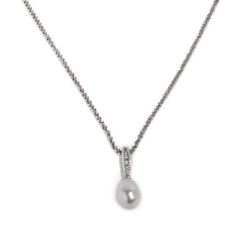 Necklace N1118 - 925 Sterling Silver - Pearl