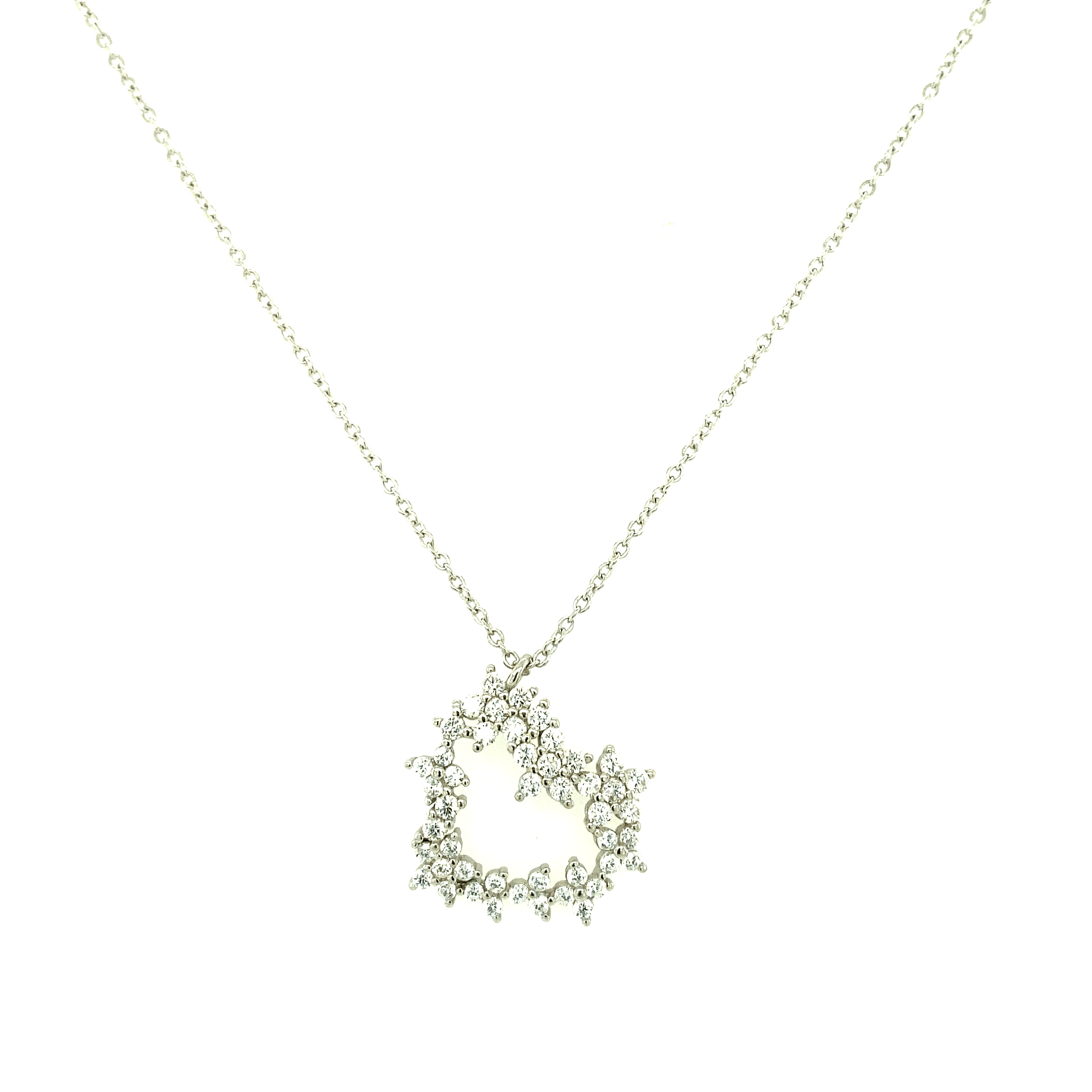Asfour-Crystal-Silver-accessoriesNecklace-N1707-925-Sterling-Silver