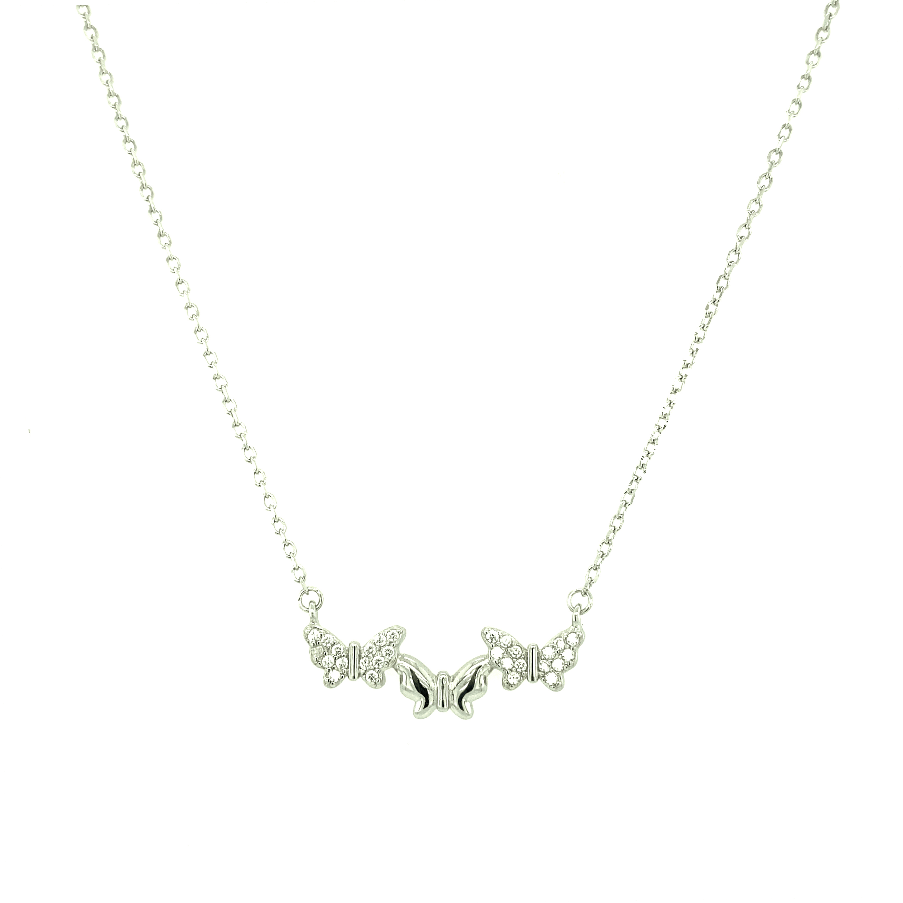Asfour-Crystal-Silver-accessoriesNecklace-N1715-925-Sterling-Silver