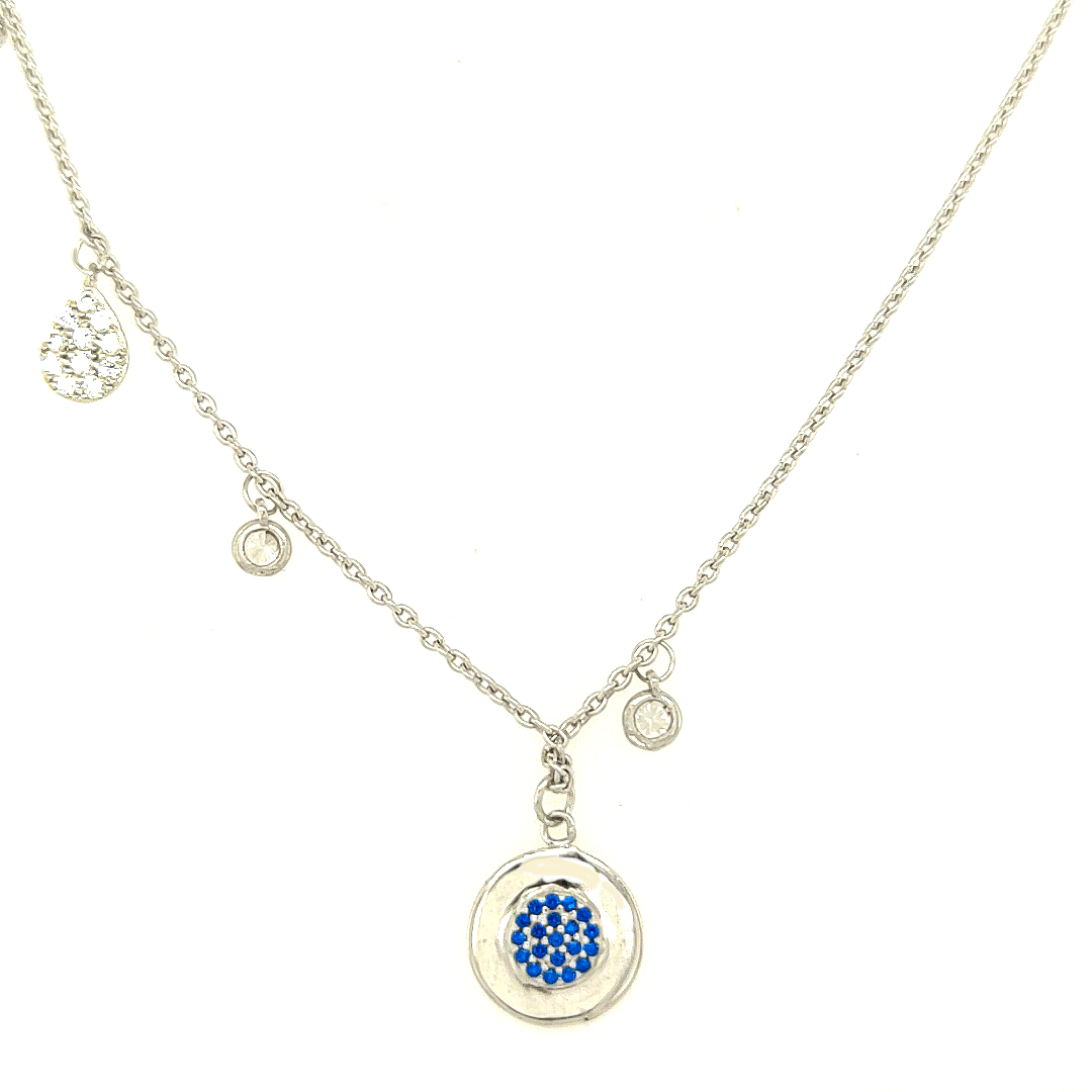 Asfour-Crystal-Sterling-Silver-925-Necklace-N1799-B-W