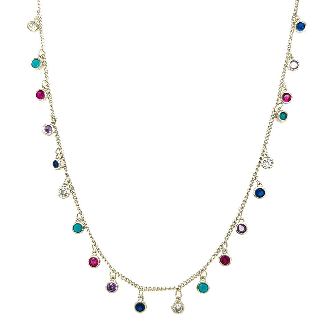 Asfour-Crystal-Sterling-Silver-925-Necklace-N1819