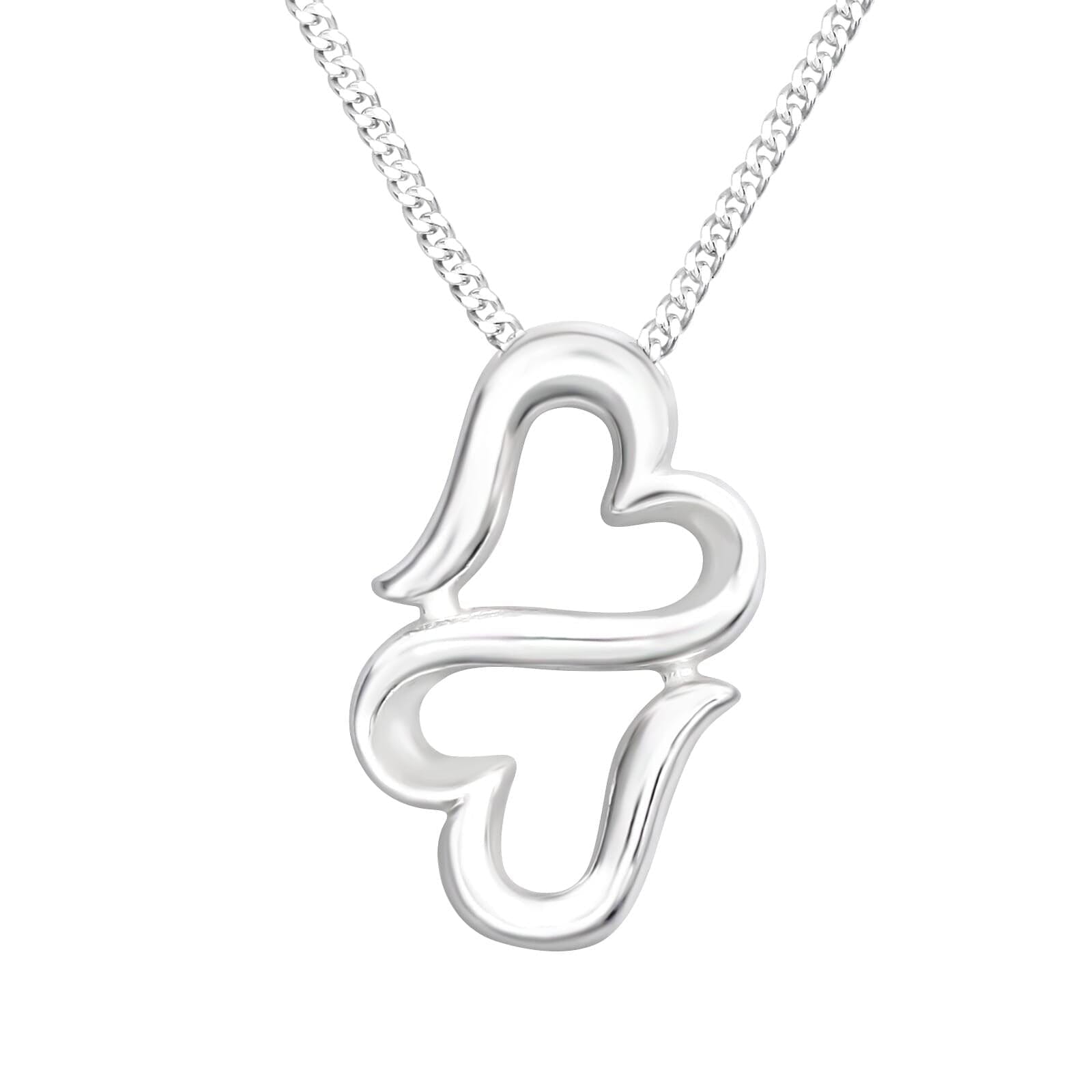 Asfour 925 Sterling Silver Necklace, Silver