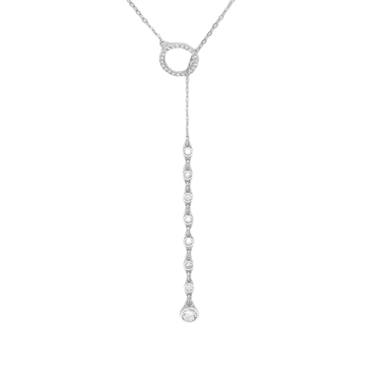 Asfour 925 Sterling Silver Necklace - NT0127
