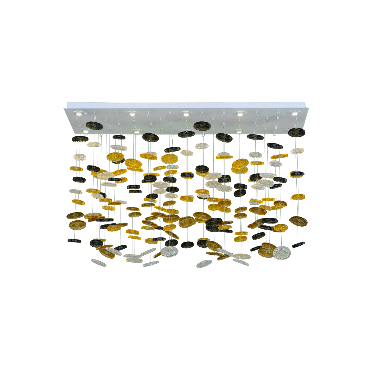 Murano Ceiling Lamp - 10 Bulbs (Pre-Order) - Asfour Crystal