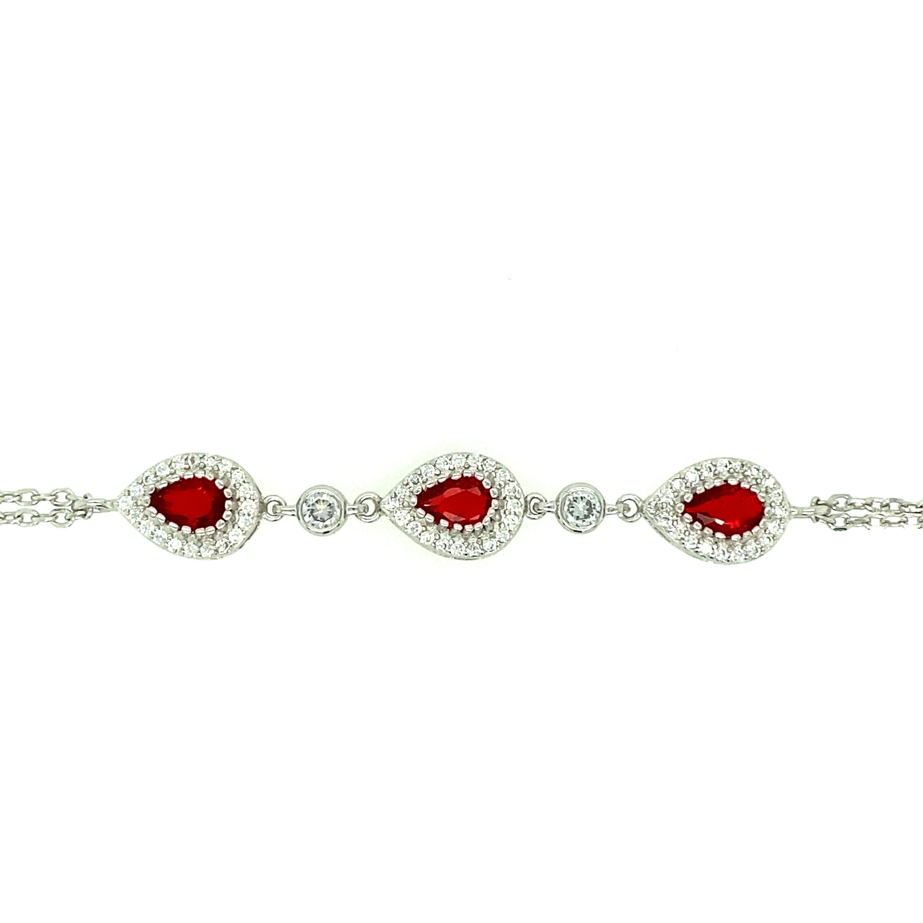 Asfour-Crystal-accessories-Bracelet-b1621-r-925-Sterling-Silver