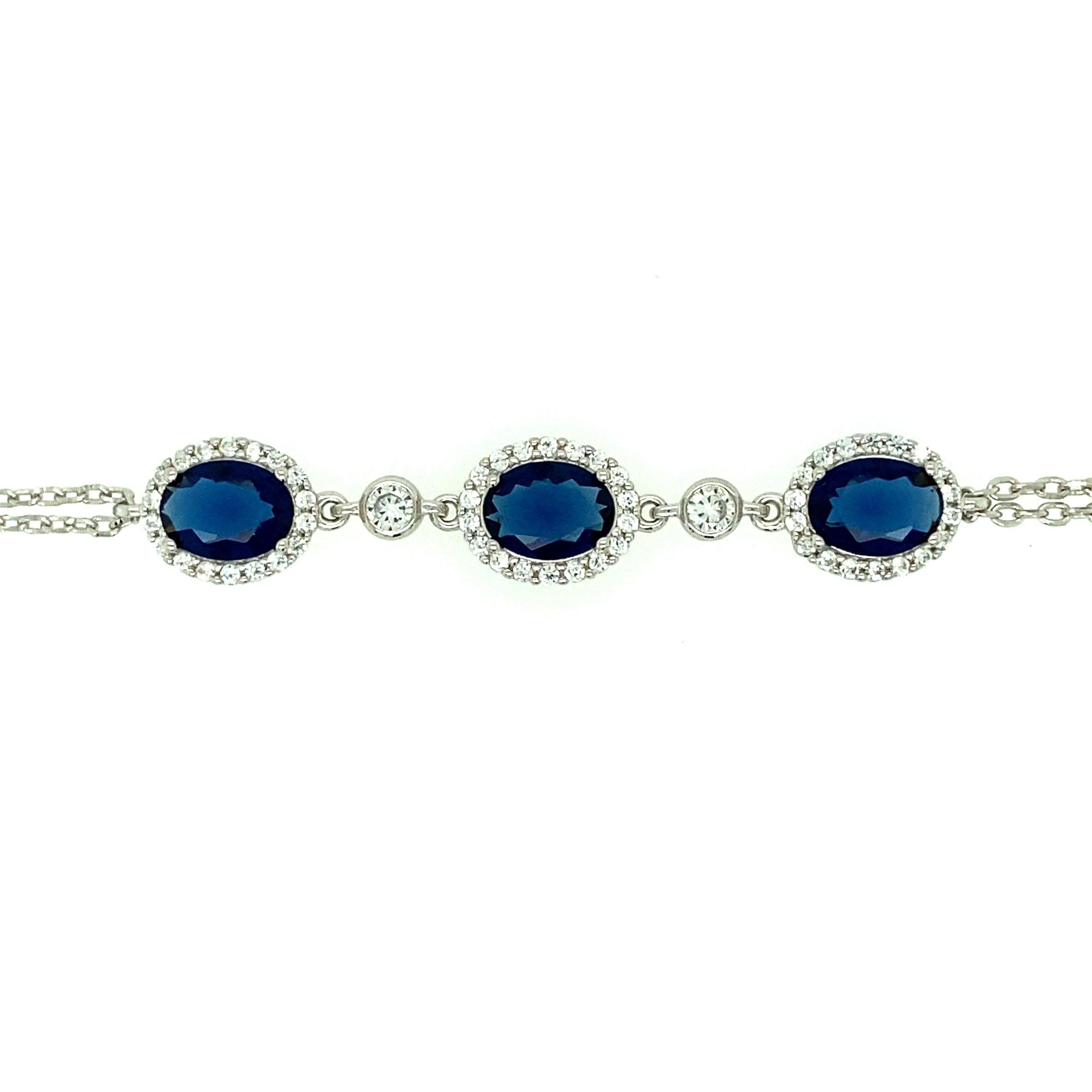 Asfour-Crystal-accessories-Bracelet-b1625-b-925-Sterling-Silver