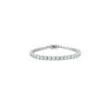 Asfour Crystal 925 Sterling Silver  Circle Bracelet Inlaid With Zircon