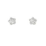 Asfour Rounded Zircon Stone Silver 925 Earring - Er0166 - Asfour Crystal