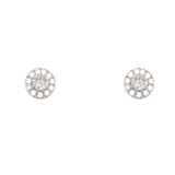 Asfour rounded Zircon Stone Silver 925 Earring - ER0176