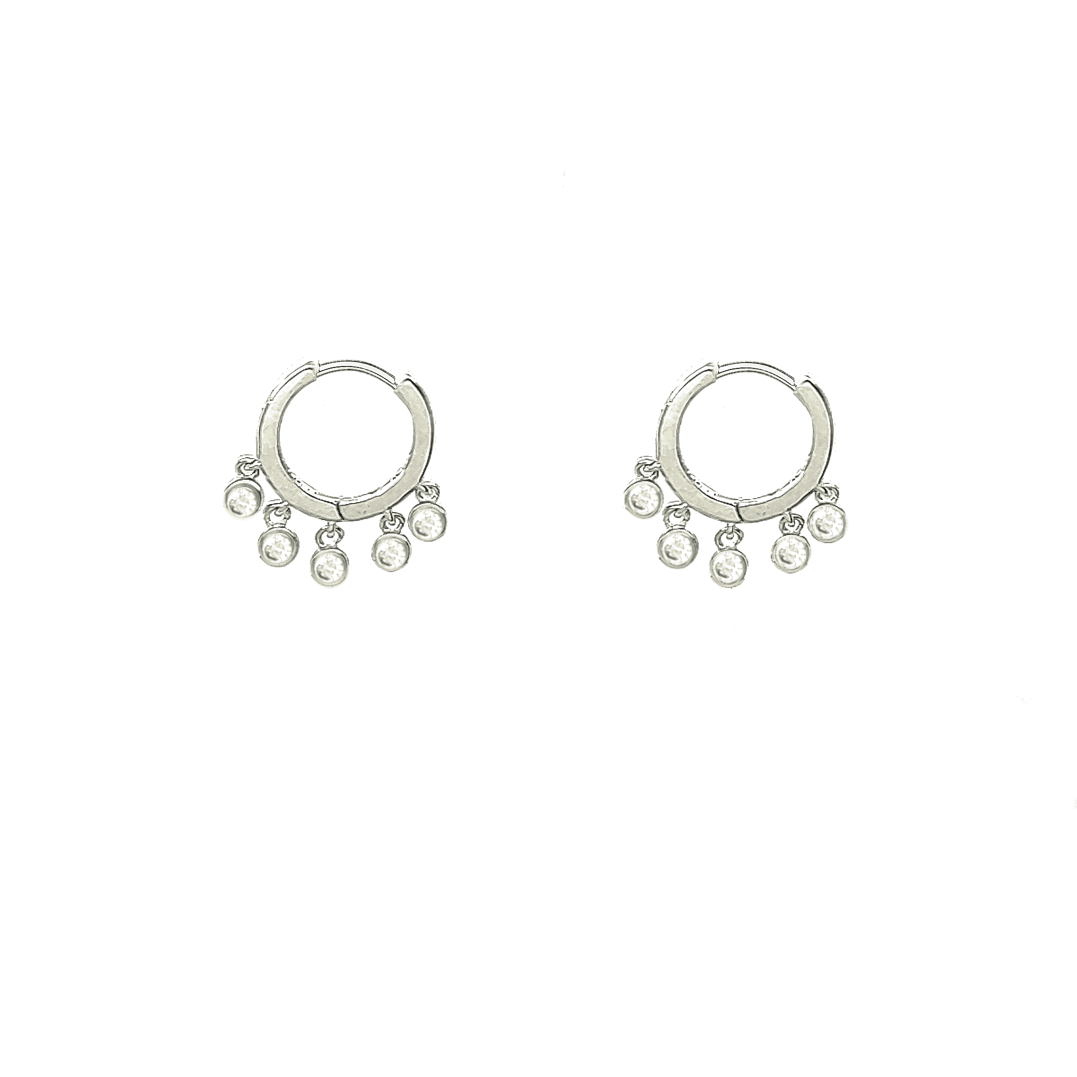 Asfour 925 Sterling Silver Earring - ER0225-W
