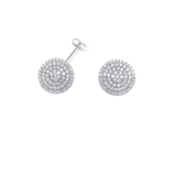Asfour 925 Sterling Silver Earring - ER0229-W