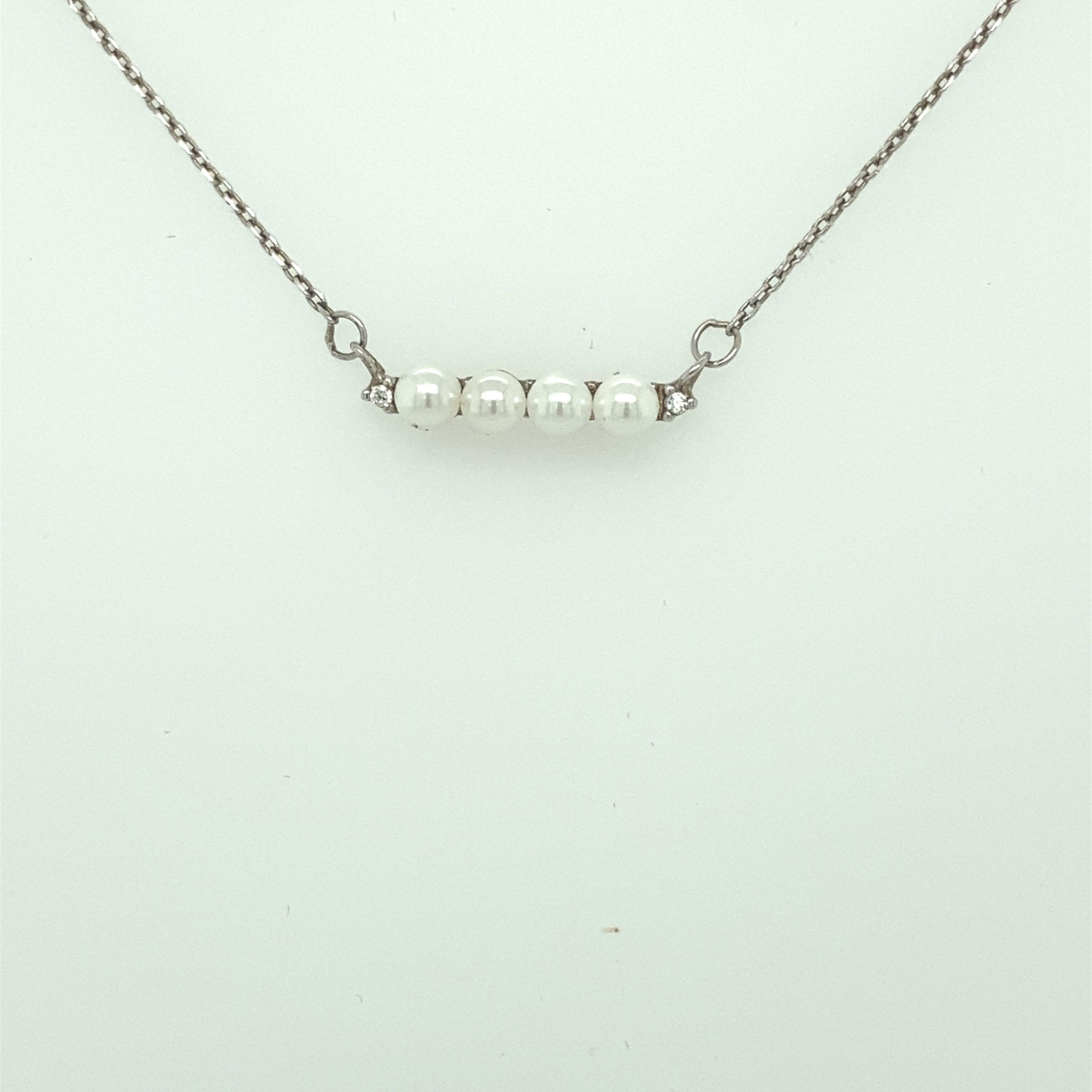 Necklace n1254 - 925 Sterling Silver - Asfour Crystal