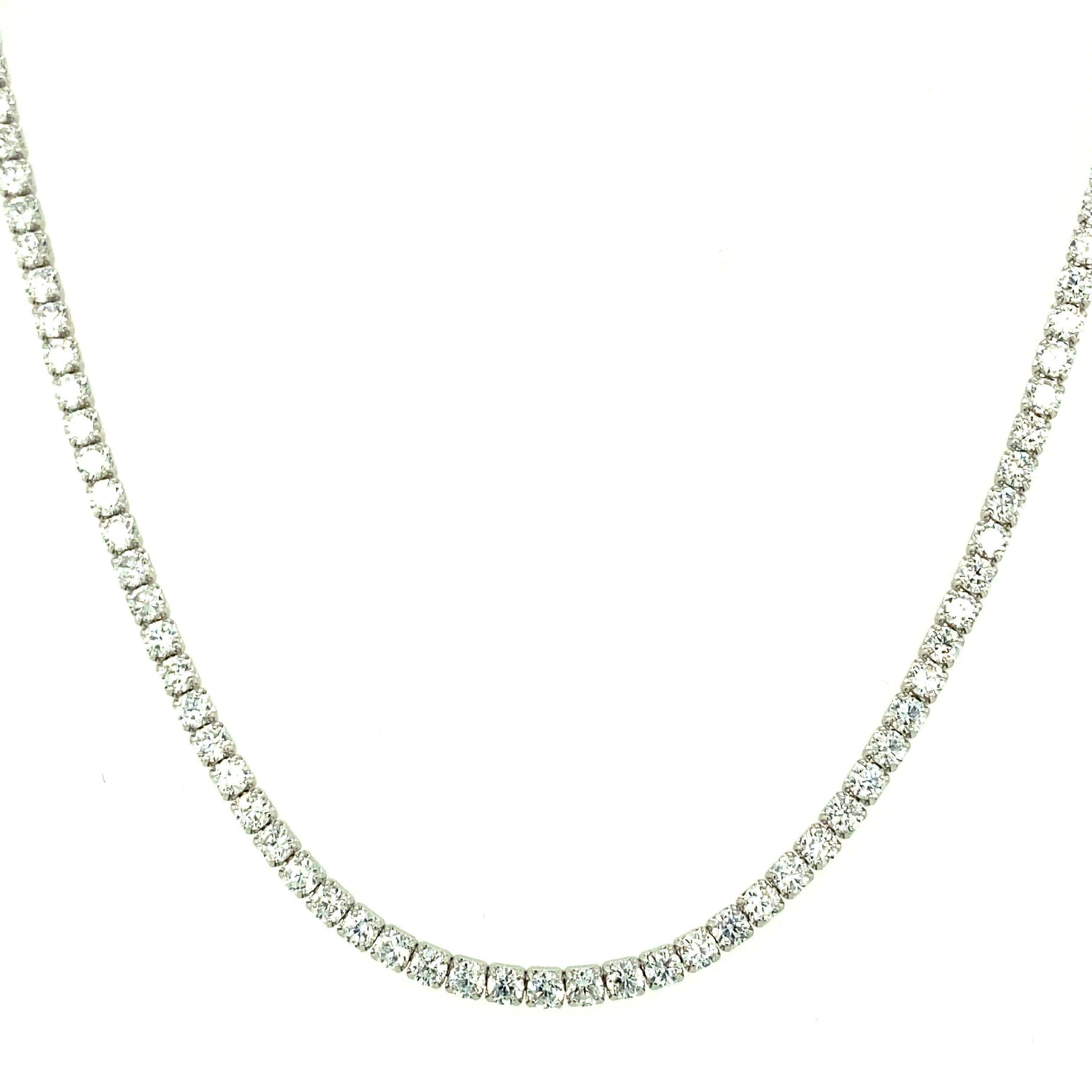 Asfour-Crystal-accessories-Necklace-n1566-925-Sterling-Silver