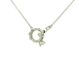 Necklace n1580 - 925 Sterling Silver - Asfour Crystal