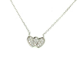 Necklace n1590 - 925 Sterling Silver - Asfour Crystal
